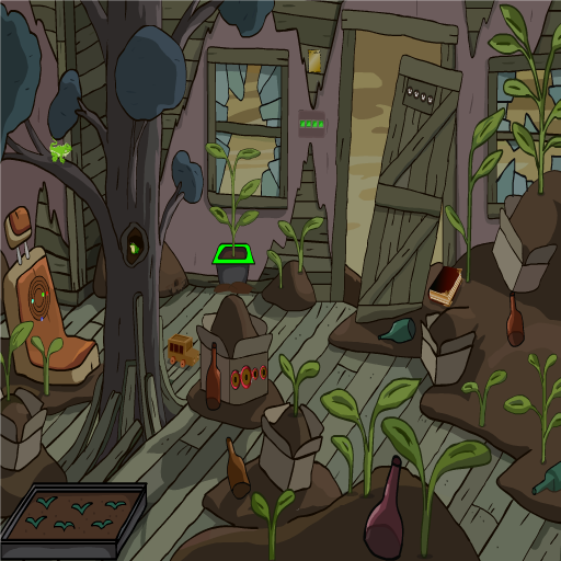 Old House Treasure Escape Game Screenshot
