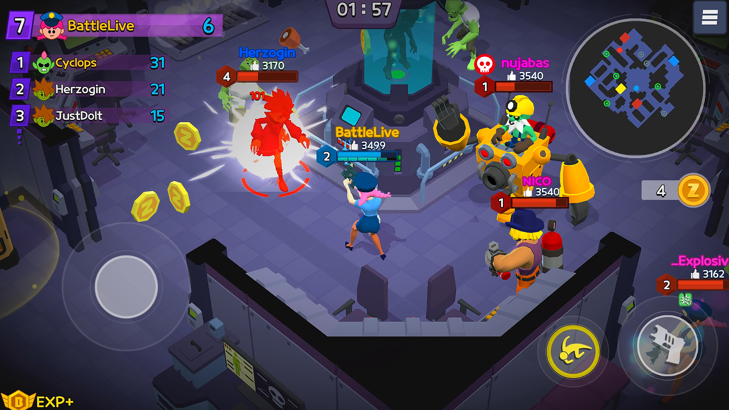 BattleLive: Brawl Royale Arena Game Screenshot