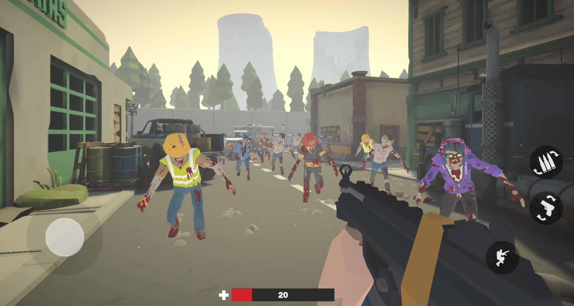 The Last Of Usuals: Zombie RPG ภาพหน้าจอเกม