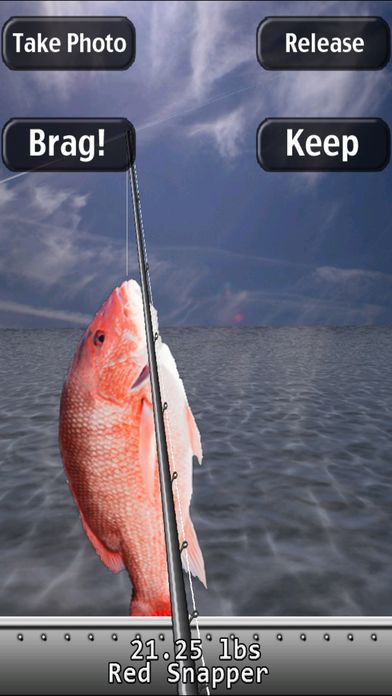Screenshot of i Fishing Saltwater Edition