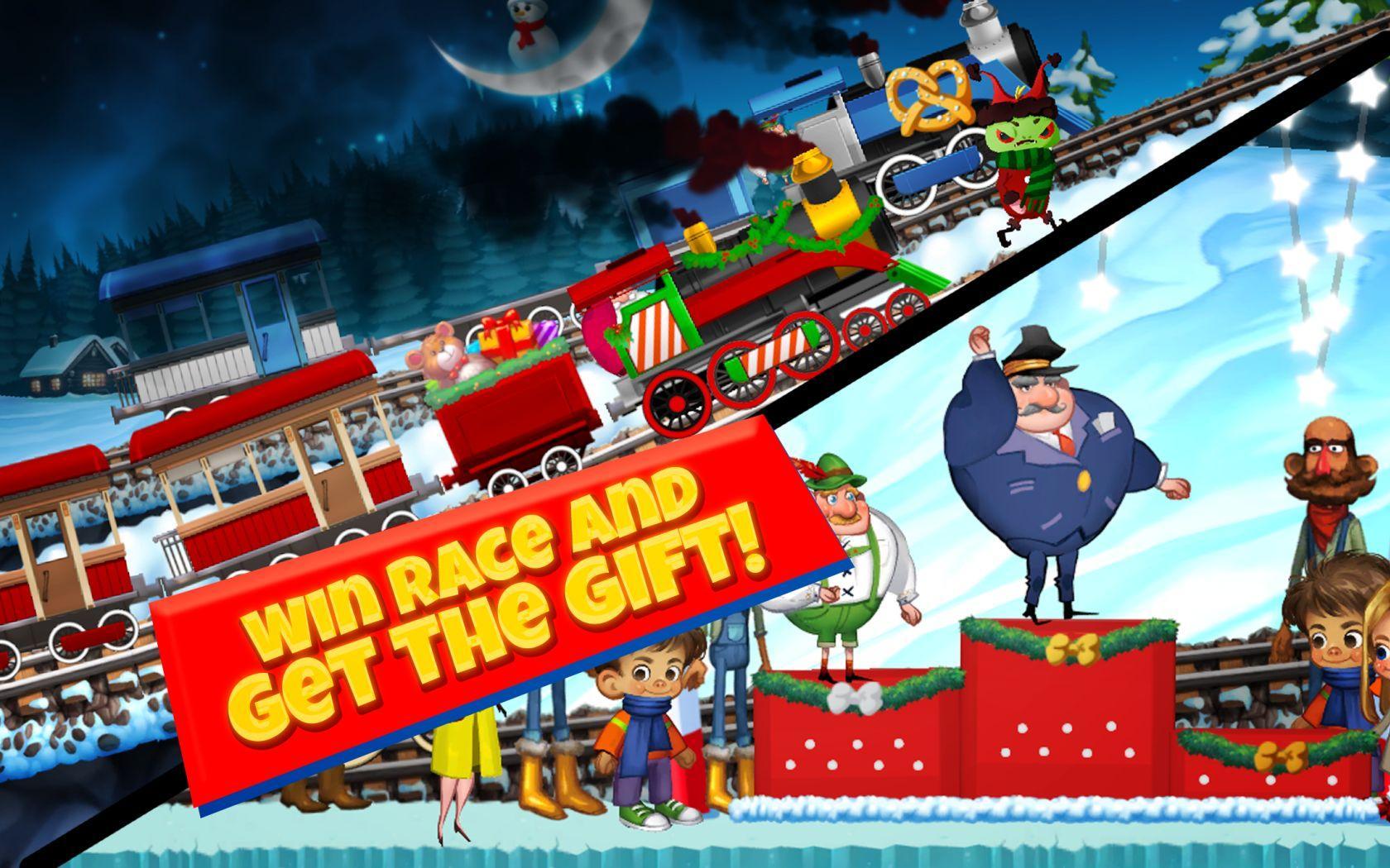 Fun Kids Train 4: Christmas Santa Train Simulator screenshot game