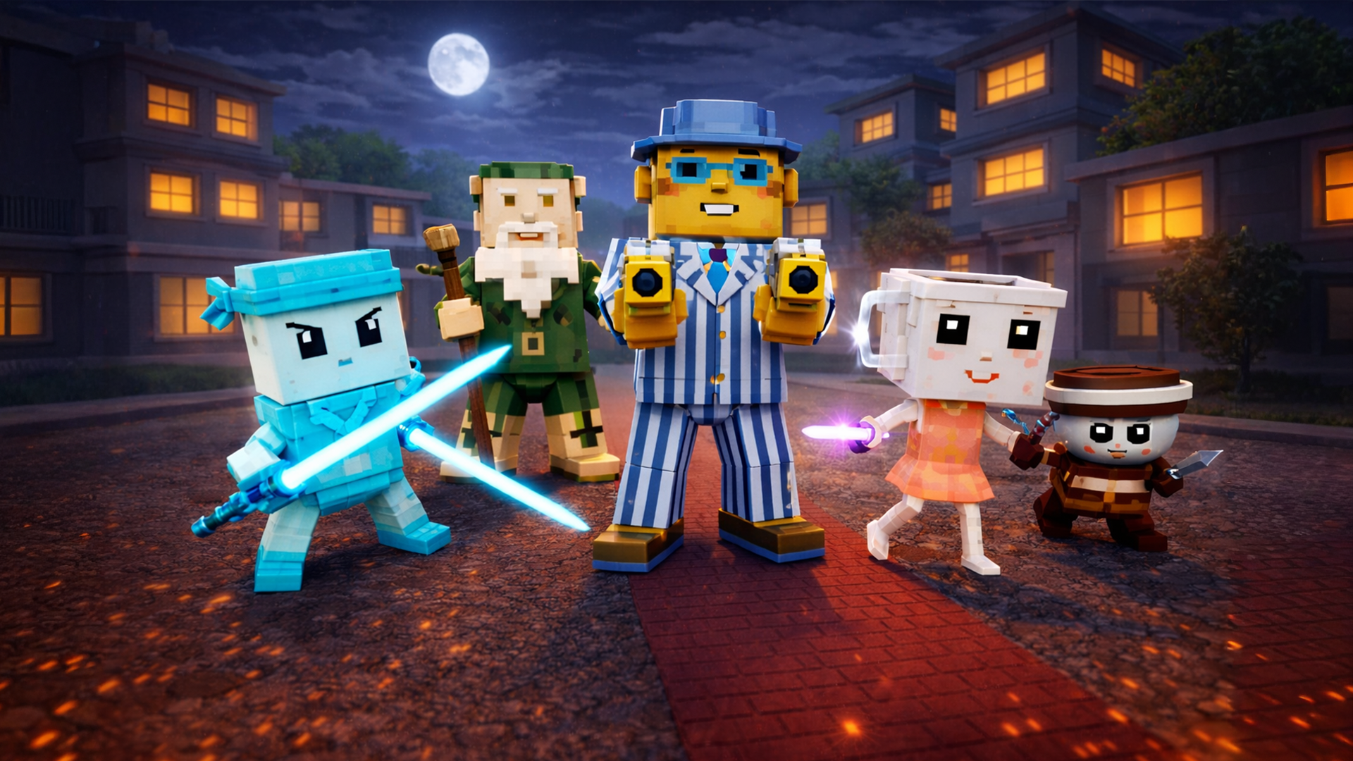 Blocky Shooter Survival Ops Game Screenshot