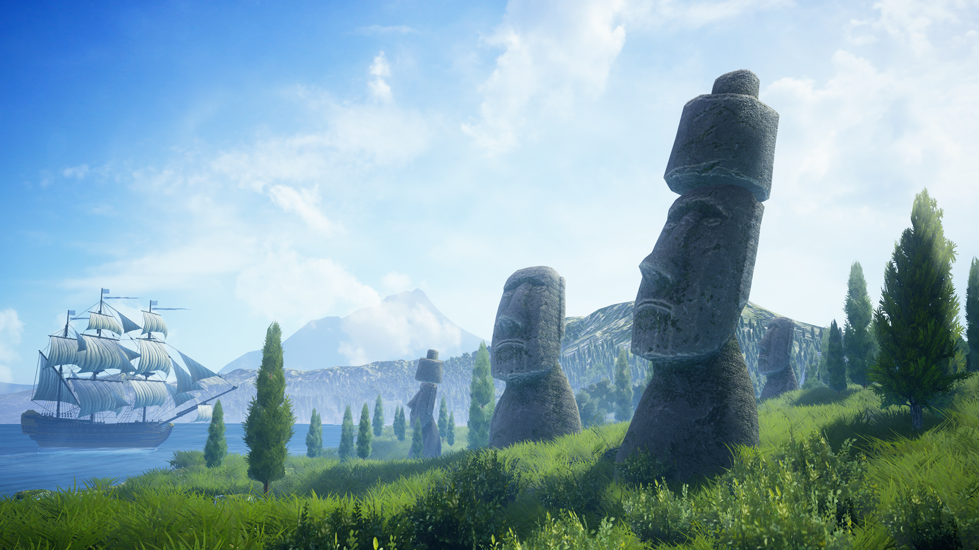 (Old) Uncharted Waters Origin Game Screenshot