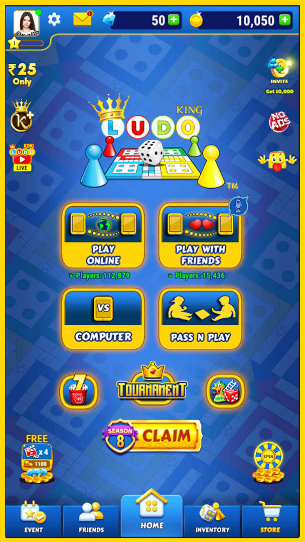 Ludo King™ 게임 스크린 샷