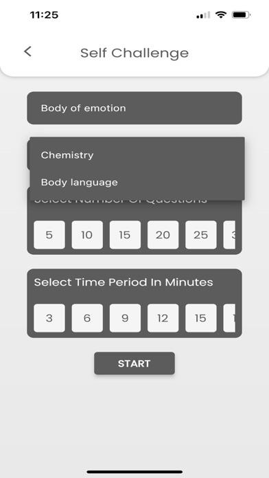 Feeling Quiz Game Screenshot
