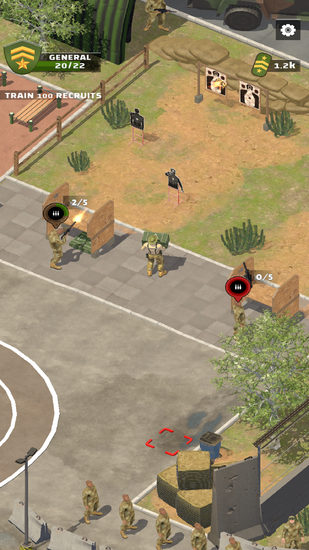 Base Commander Game Screenshot