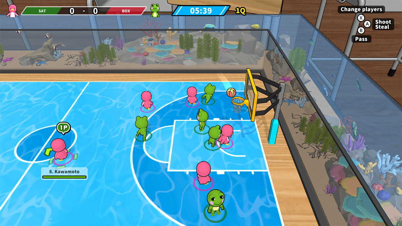 Desktop Basketball 2 ภาพหน้าจอเกม