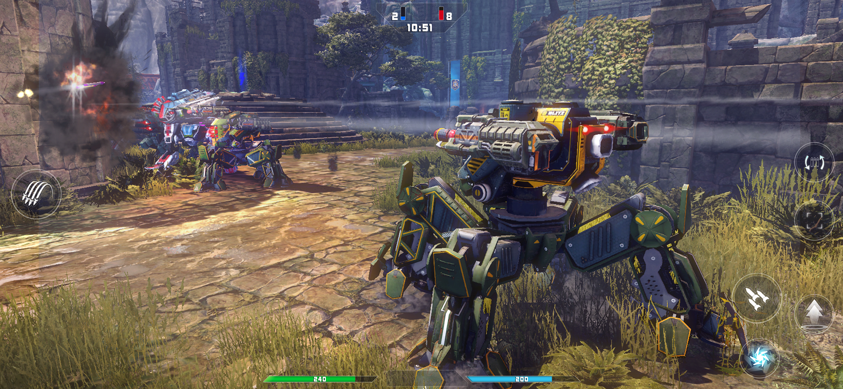 Titan Glory Game Screenshot