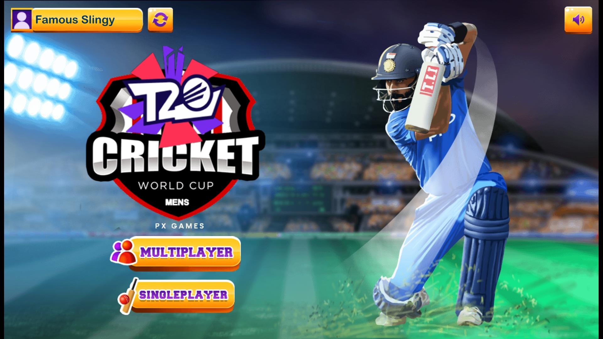 Screenshot of World Cricket championship T20