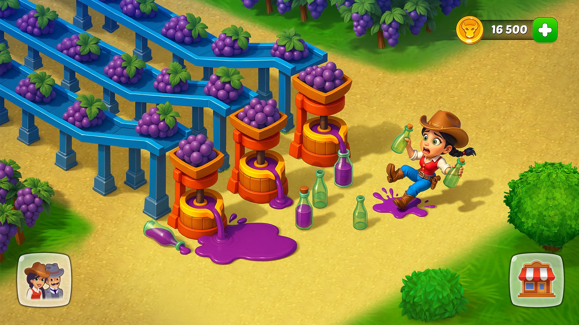 Wild West: Farm Town Simulator Game Screenshot