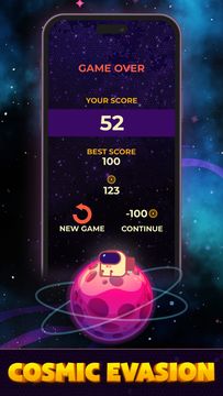 Cosmic Evasion ภาพหน้าจอเกม