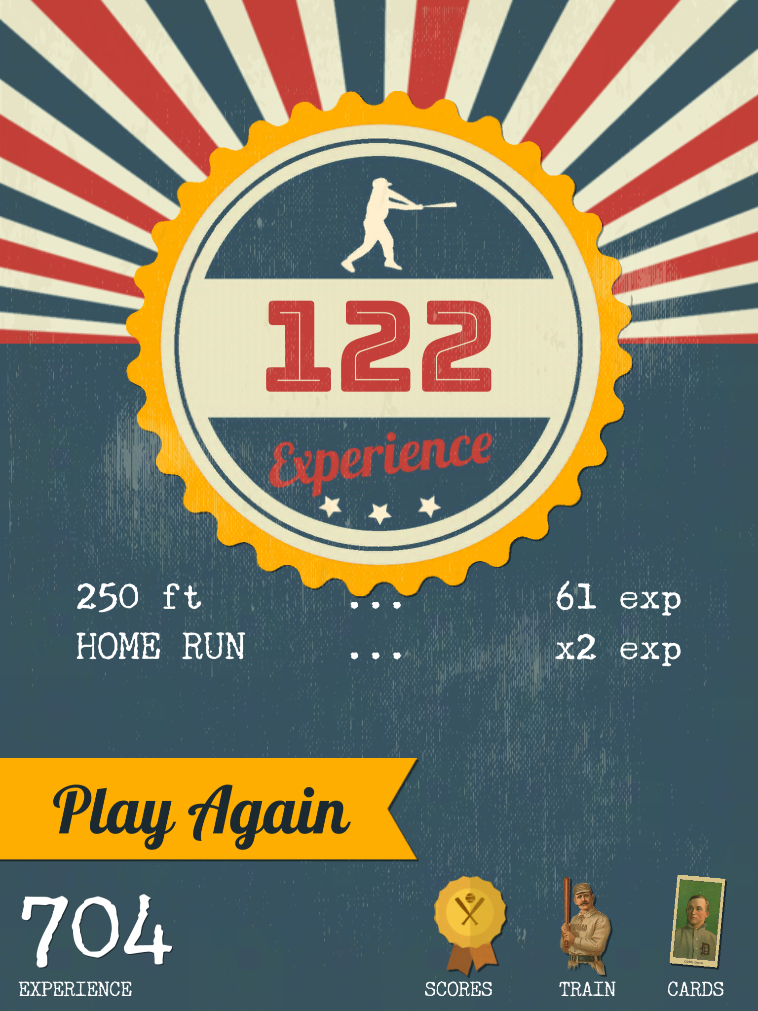 Baseball Smash Field of Dreams Game Screenshot