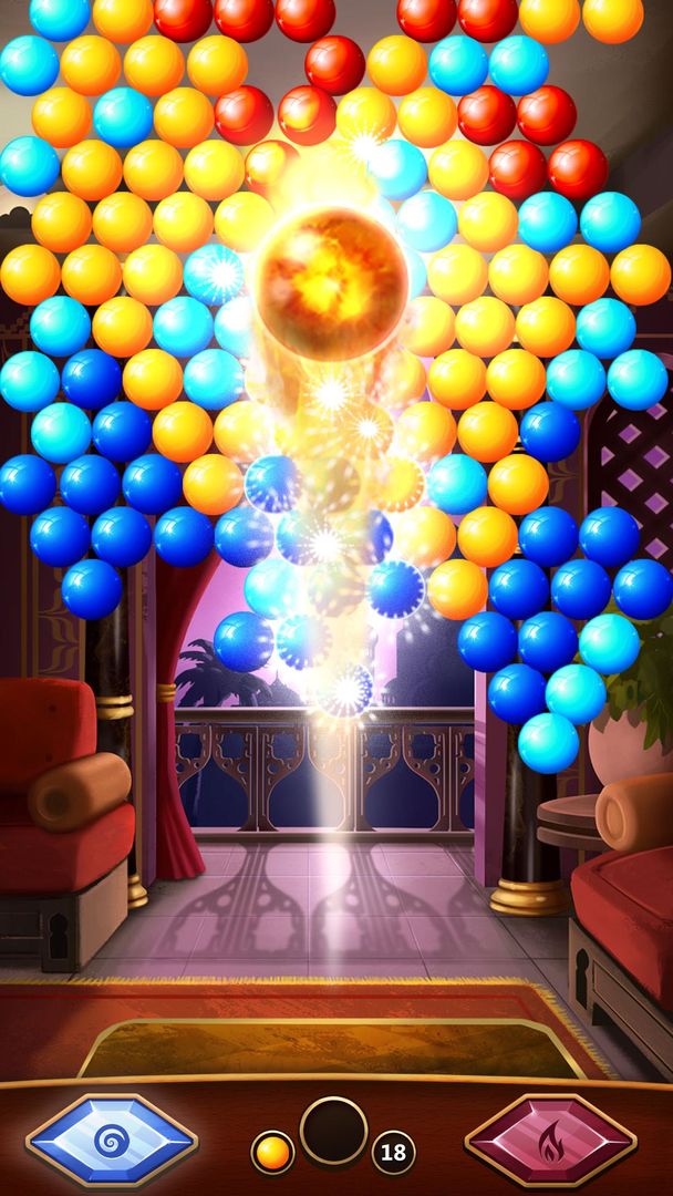 Screenshot of Crazy Bubble Pop