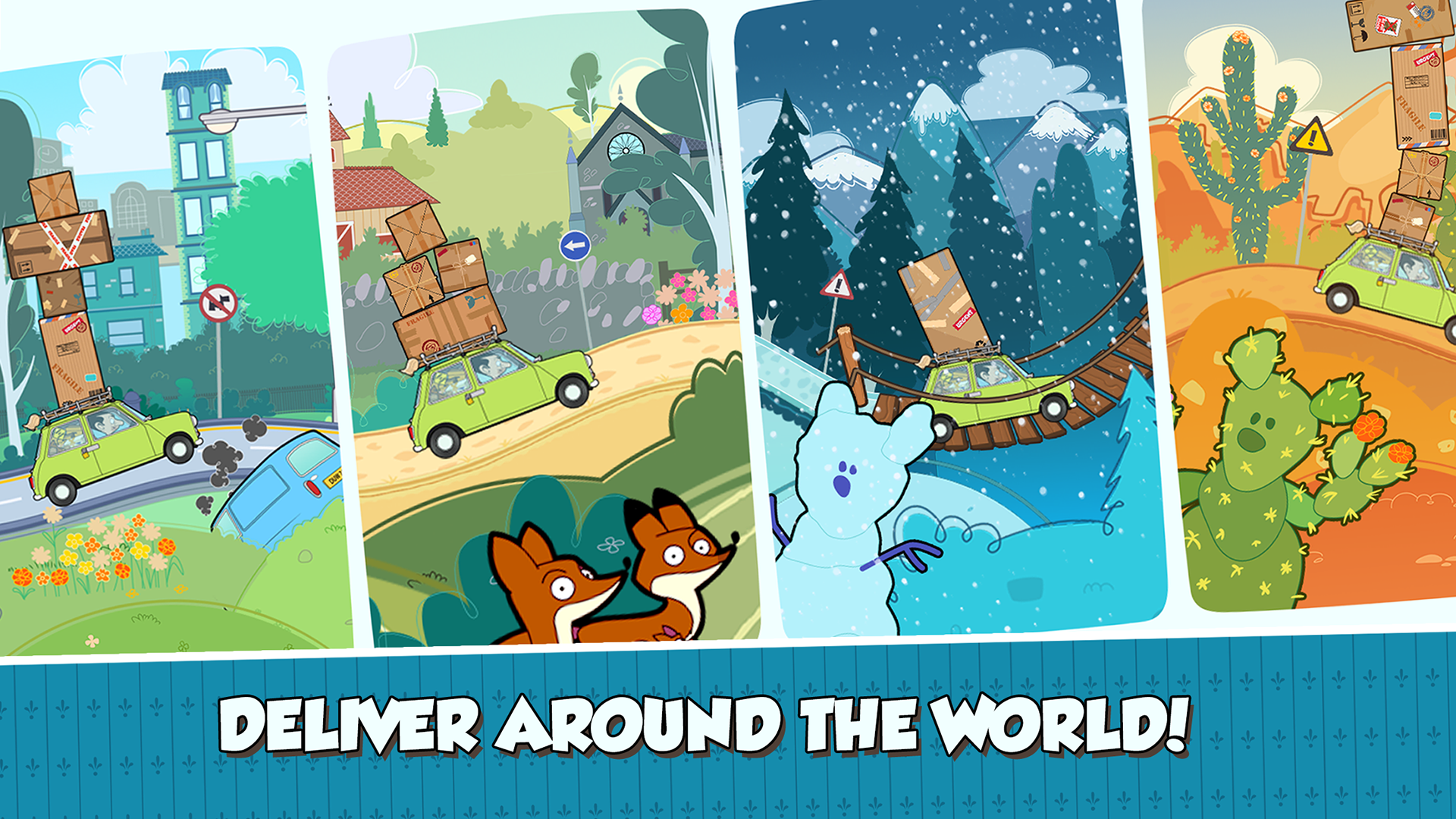 Mr Bean - Special Delivery Game Screenshot