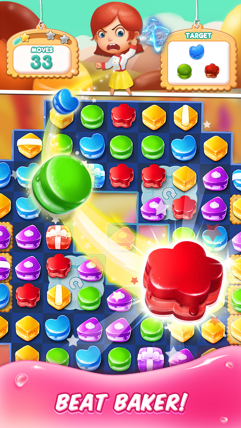 Cake Match 3 Mania ภาพหน้าจอเกม