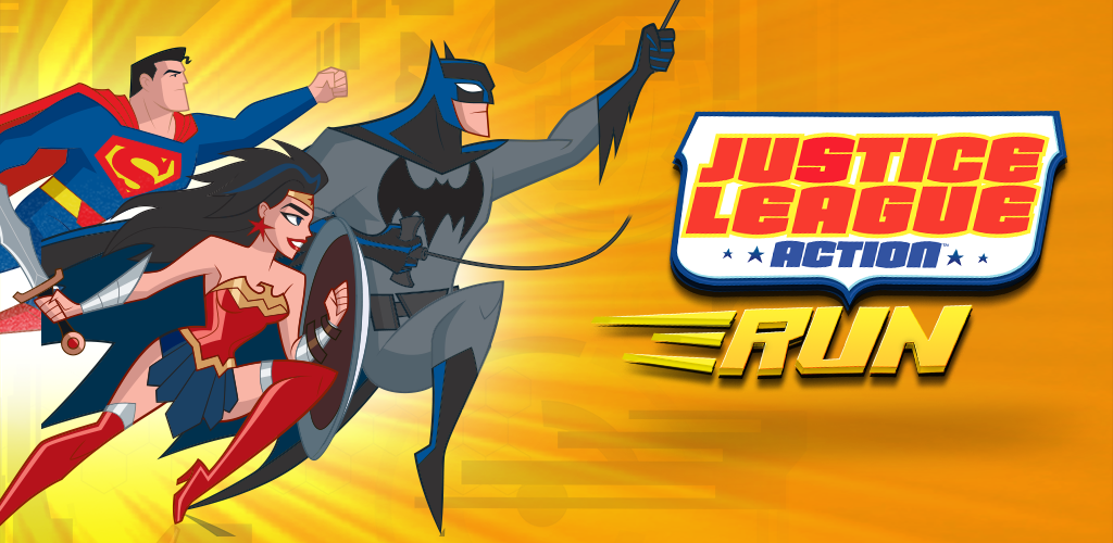 Banner of Justice League Action Run 