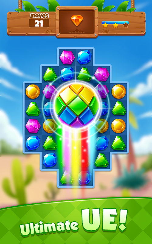 Jewel Adventure - Match Master screenshot game