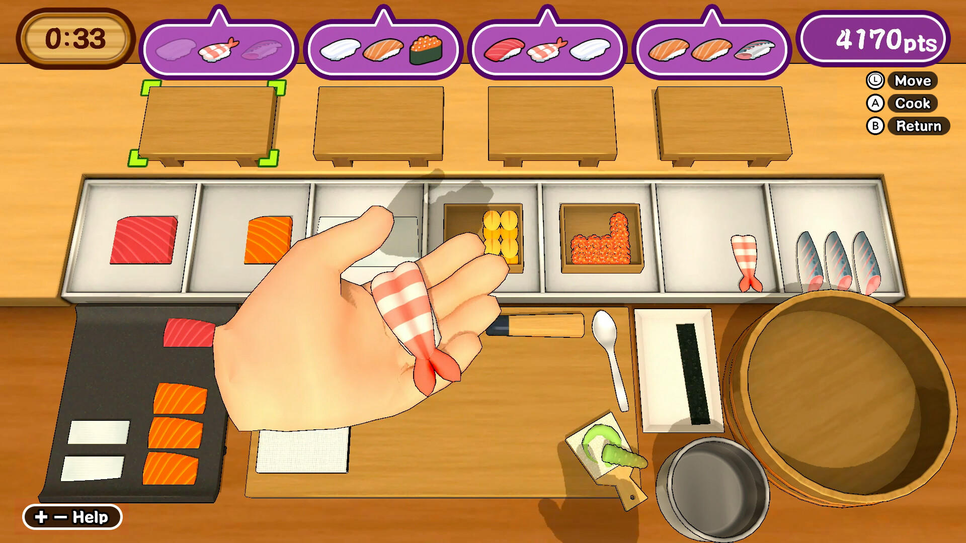 Make it! Sushi 게임 스크린샷