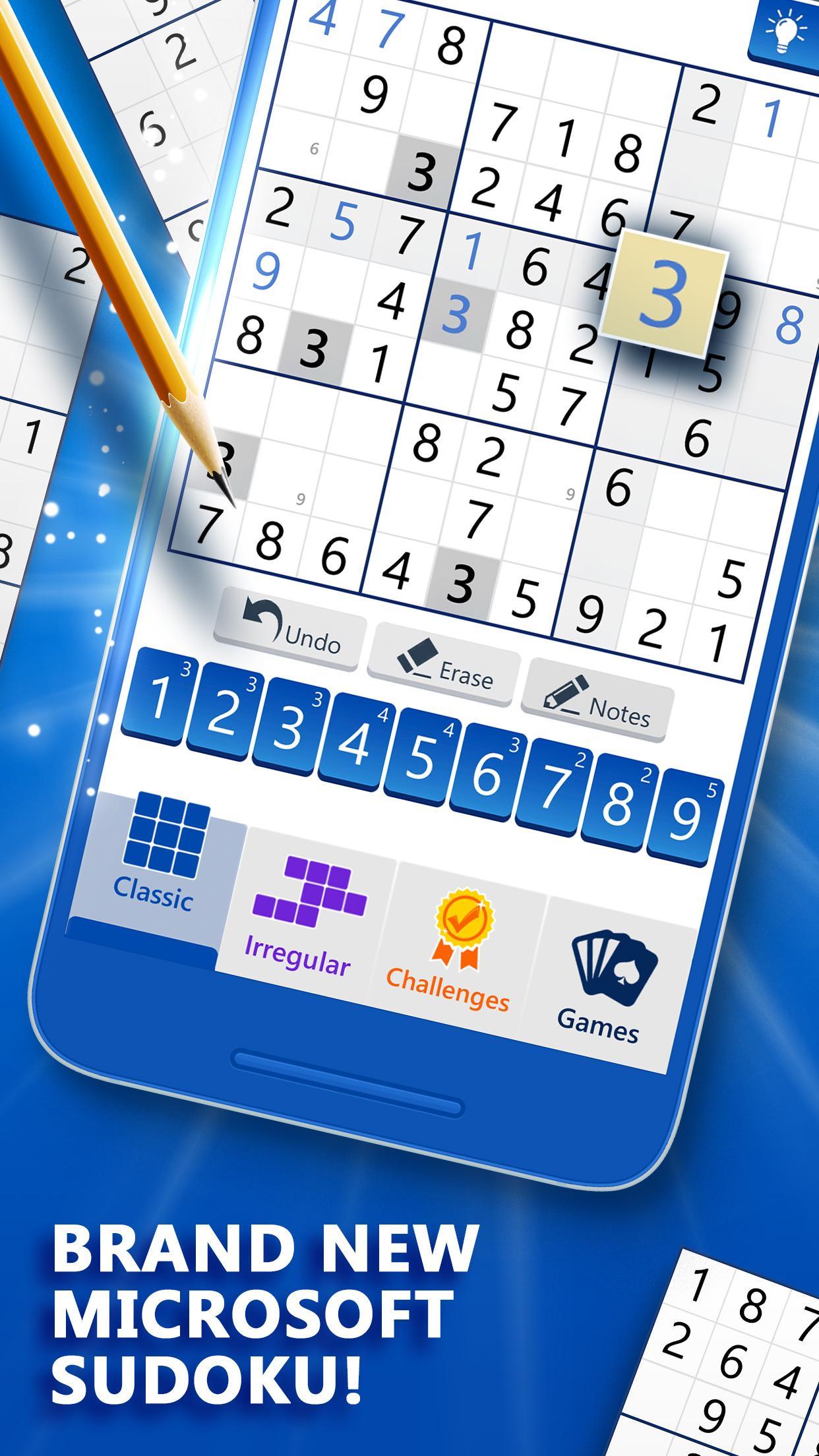 Microsoft Sudoku Game Screenshot