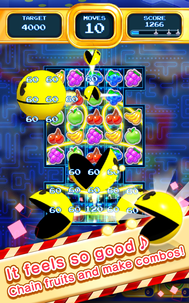 PAC-MAN Tour Game Screenshot