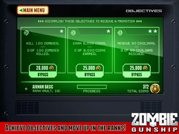 Zombie Gunship Free 게임 스크린샷