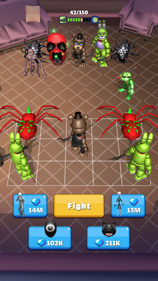Merge Monsters 100 Doors screenshot game