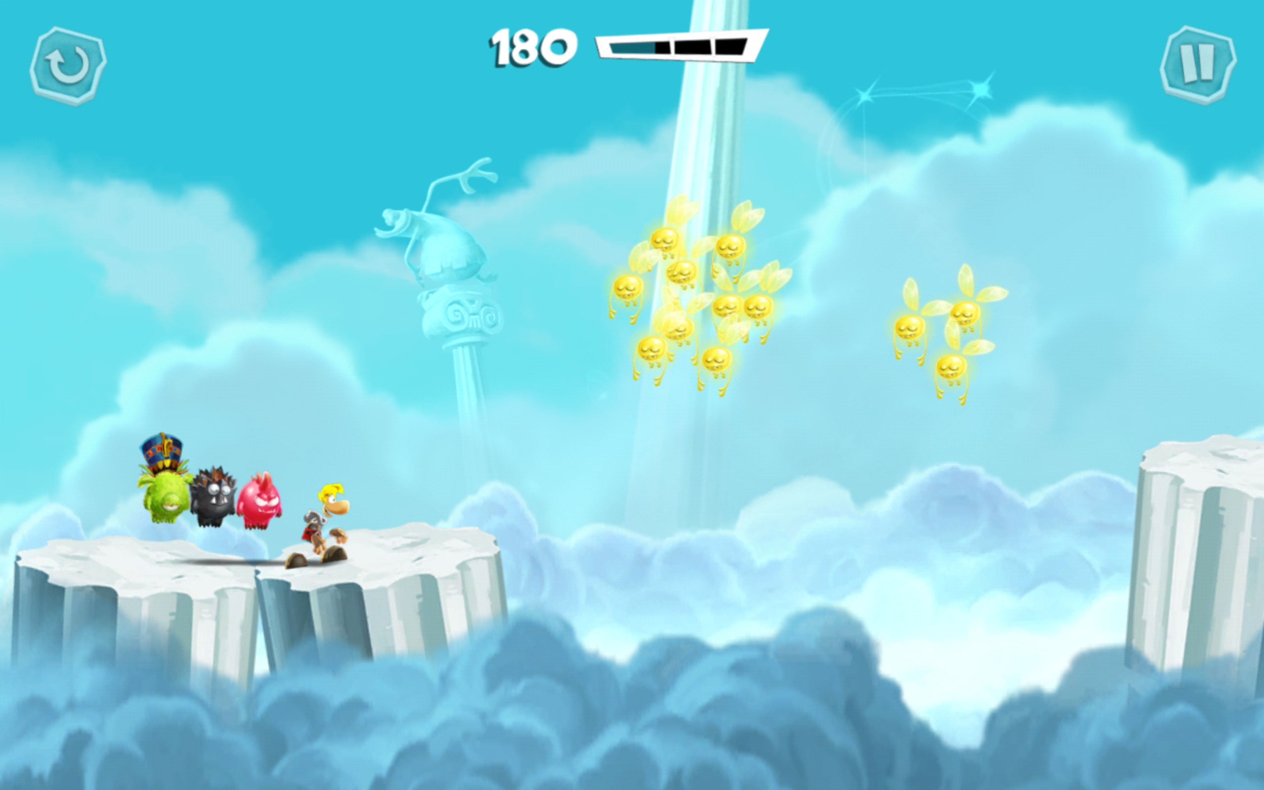 Rayman Adventures screenshot game