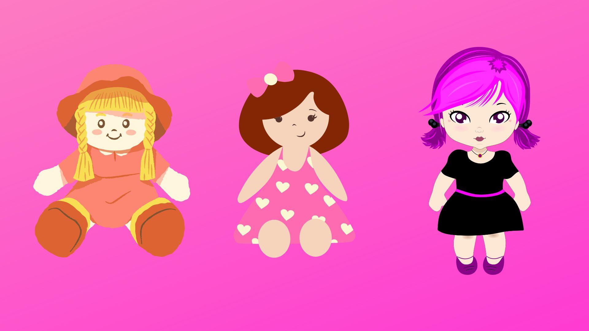 Captura de Tela do Jogo Cute Dolls: Beach Dollhouse