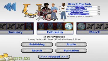 Popscene (Backstage Pass) Game Screenshot