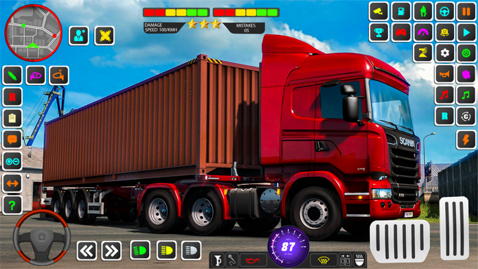 Offroad Truck Driving Game 3D ภาพหน้าจอเกม