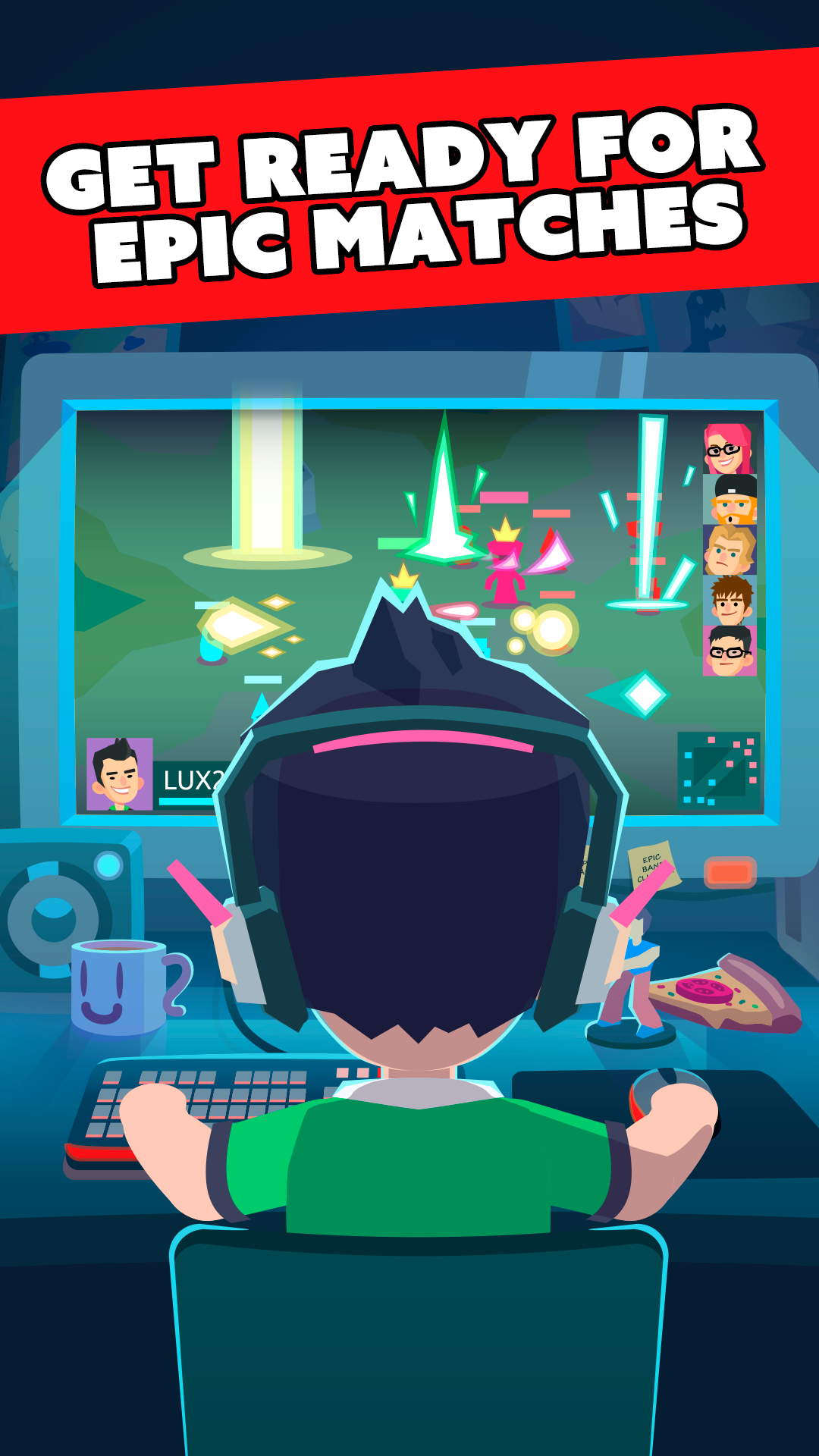 League of Gamers Streamer Life Game Screenshot