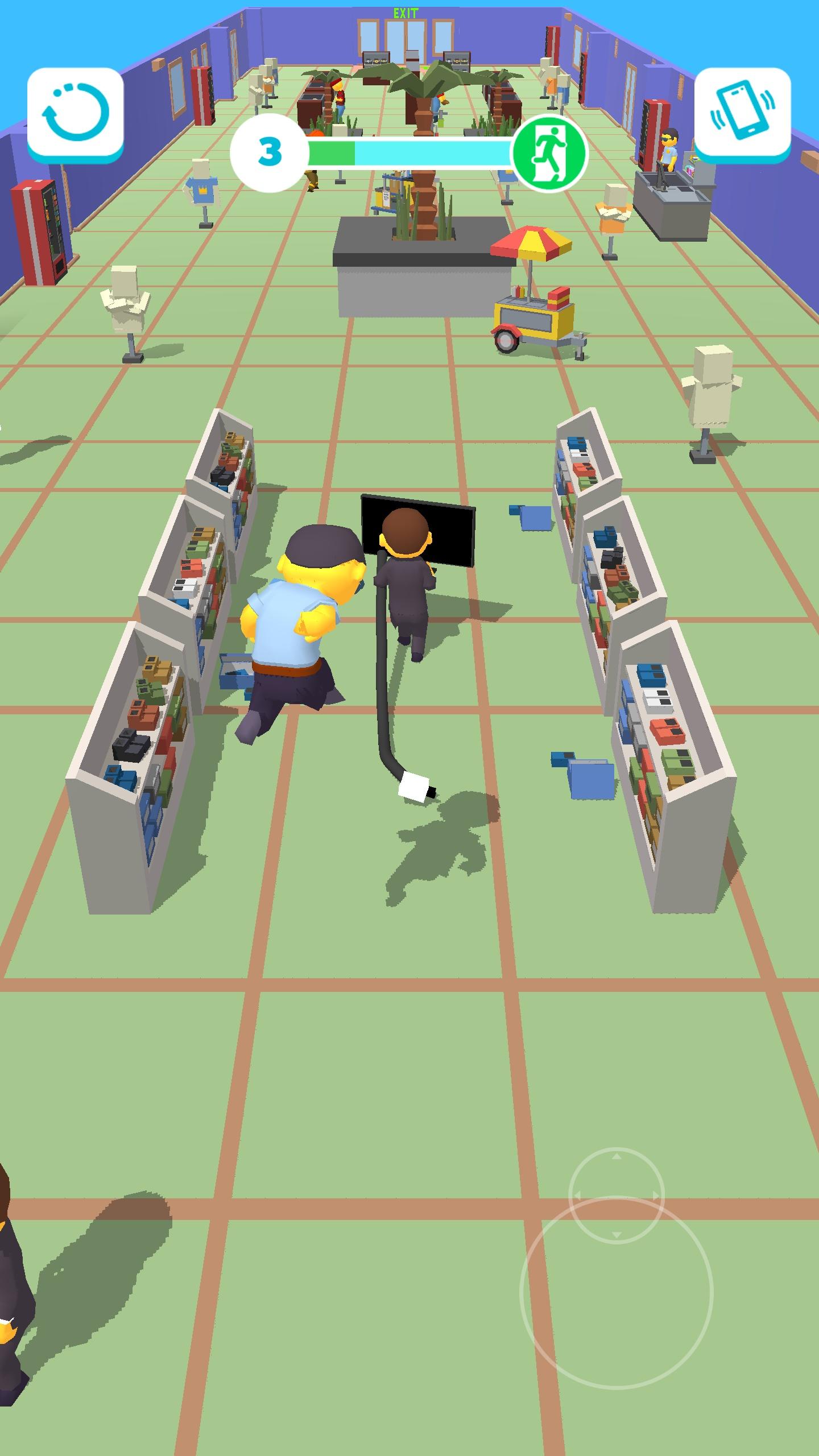 Supermarket Escape Game Screenshot