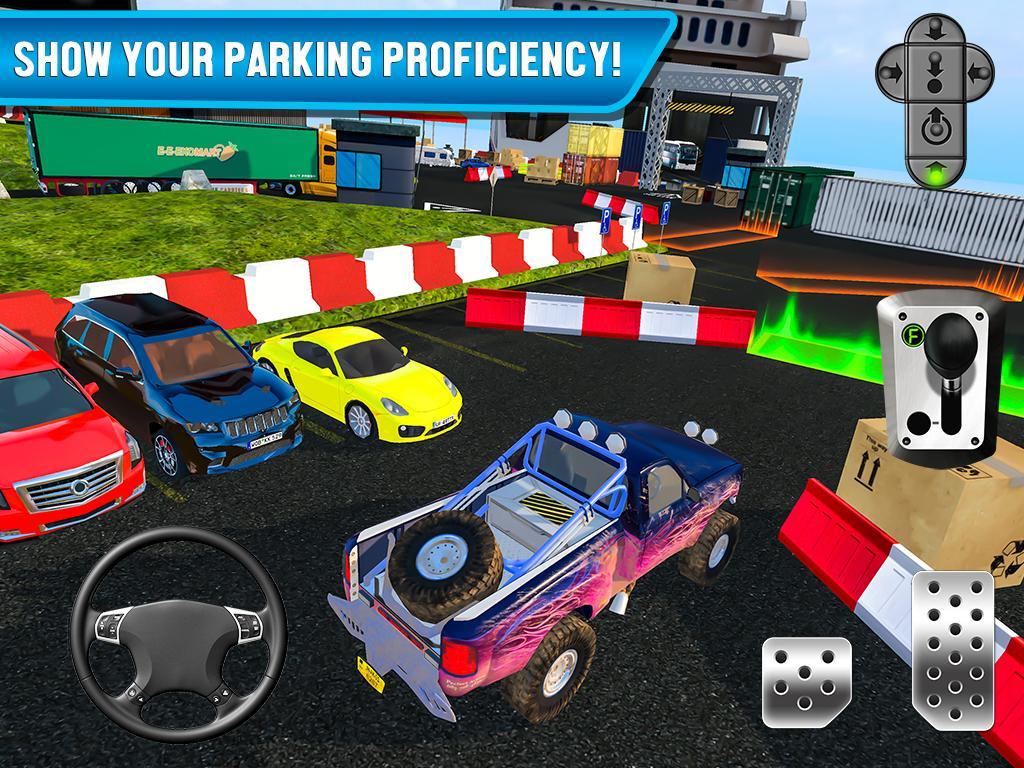Ferry Port Trucker Parking Sim screenshot game