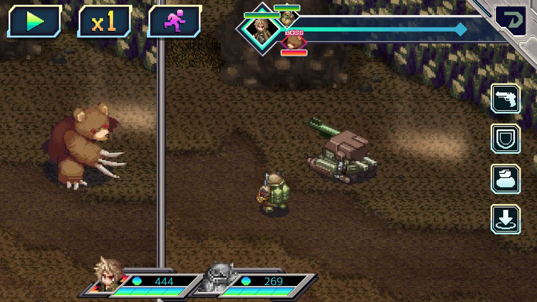 Screenshot of RPG Armed Emeth