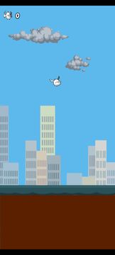 White Flappy Game Screenshot
