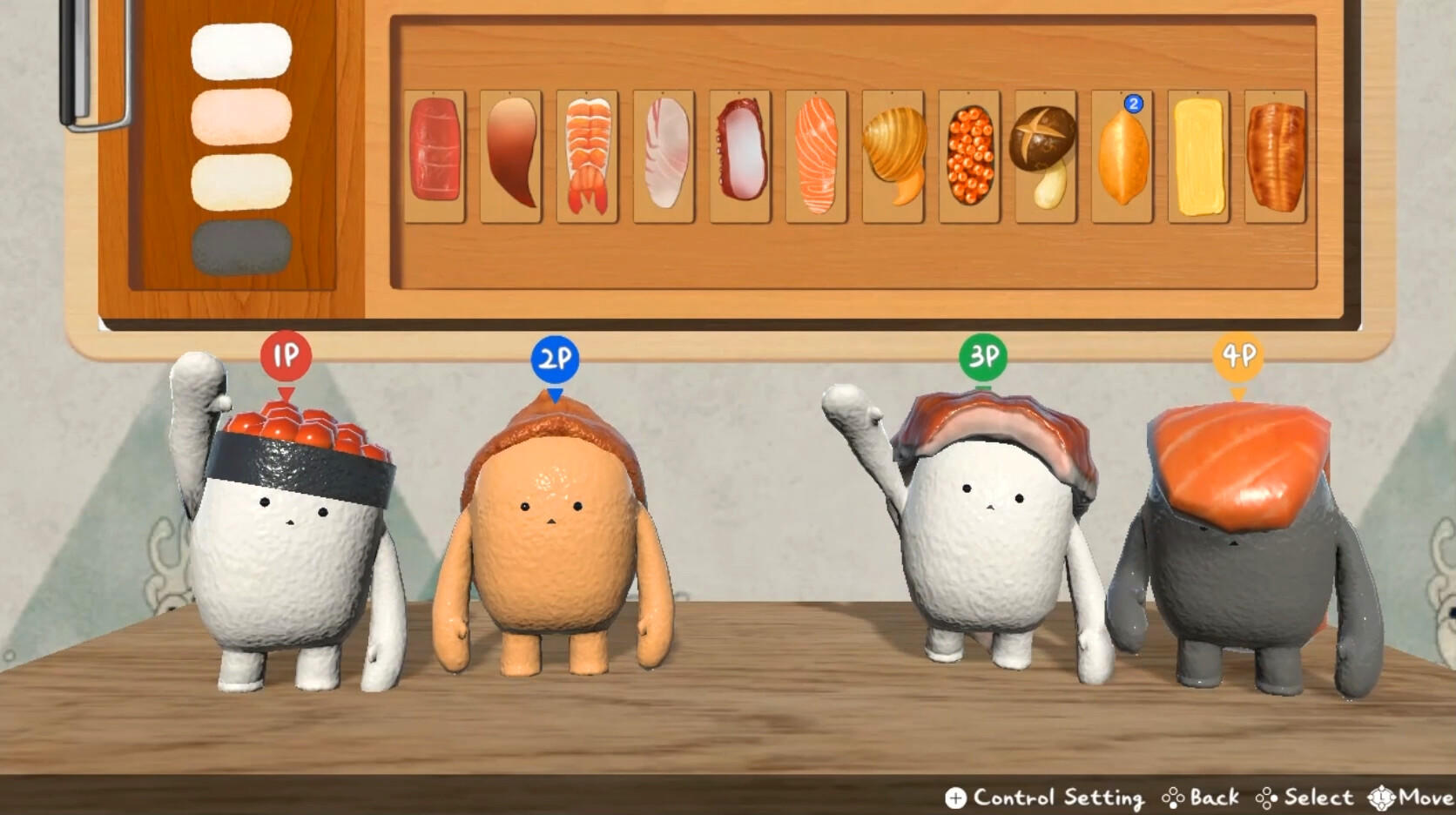 Screenshot of Sushi Battle Rambunctiously