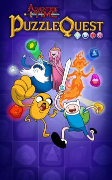 Adventure Time Puzzle Quest ภาพหน้าจอเกม