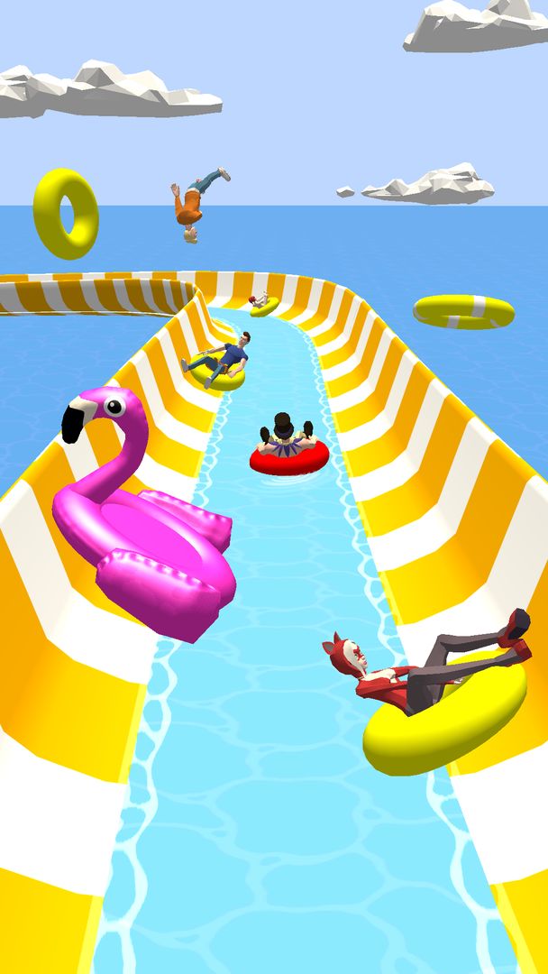 Screenshot of Aqua Thrills: Water Slide Park (aquathrills.io)