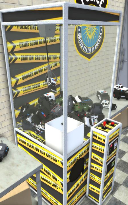 Police Prize Claw Machine Fun Game Screenshot