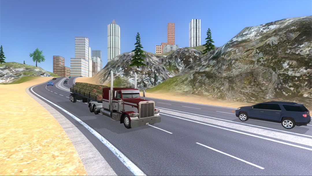 Screenshot of Truck Driving Simulator