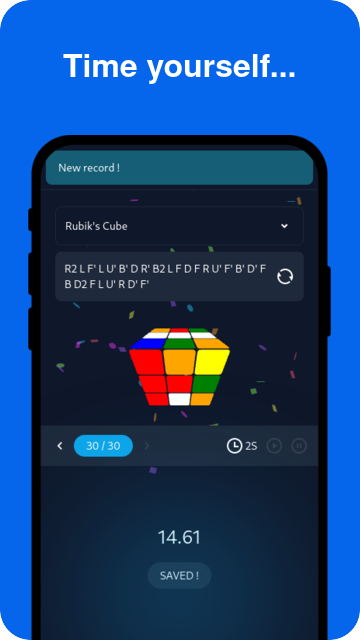 Screenshot of Cube Solver