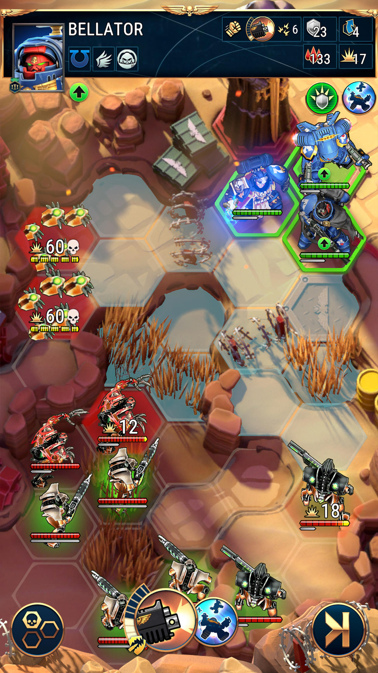 Screenshot of Warhammer 40,000: Tacticus ™