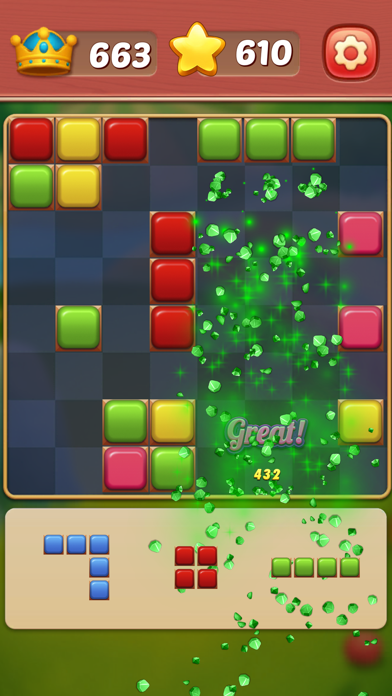 Block Puzzle Smash Game Screenshot
