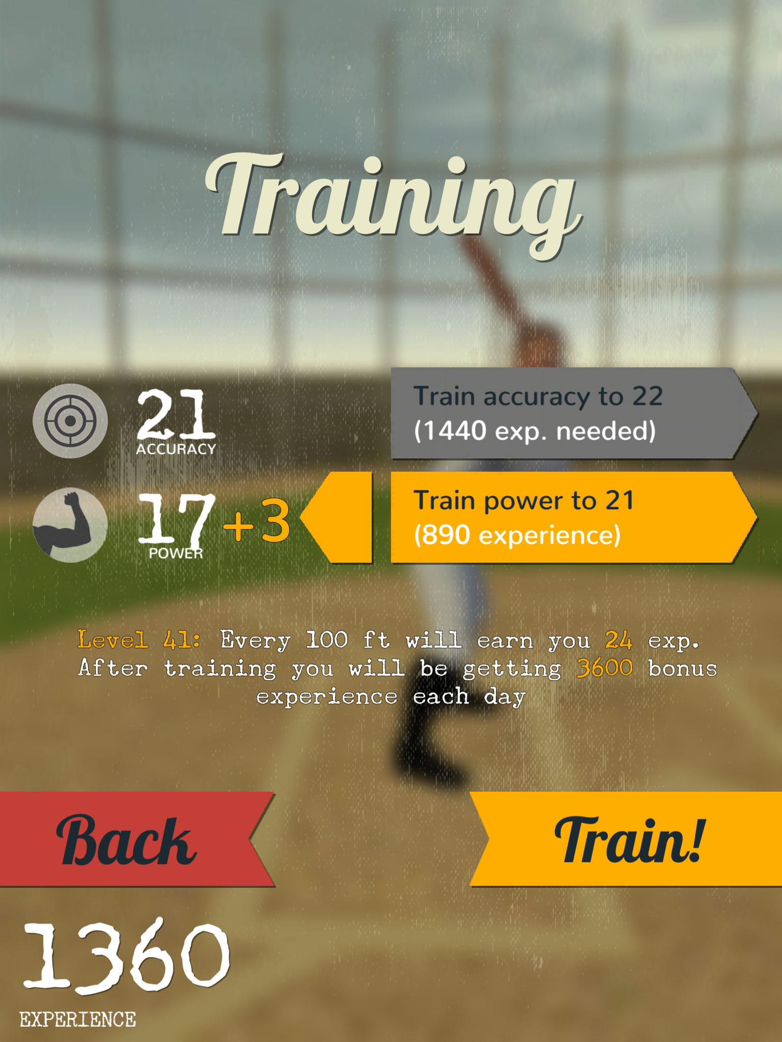 Baseball Smash Field of Dreams Game Screenshot