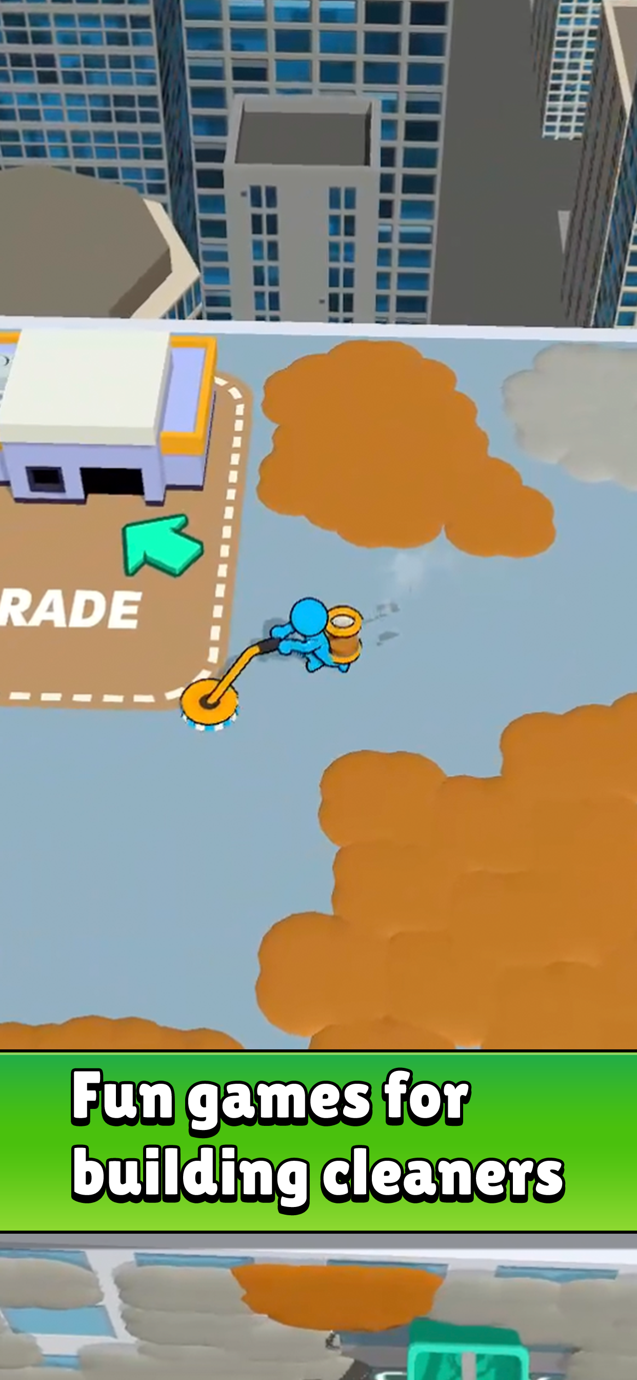 Tower Top Washer Game Screenshot