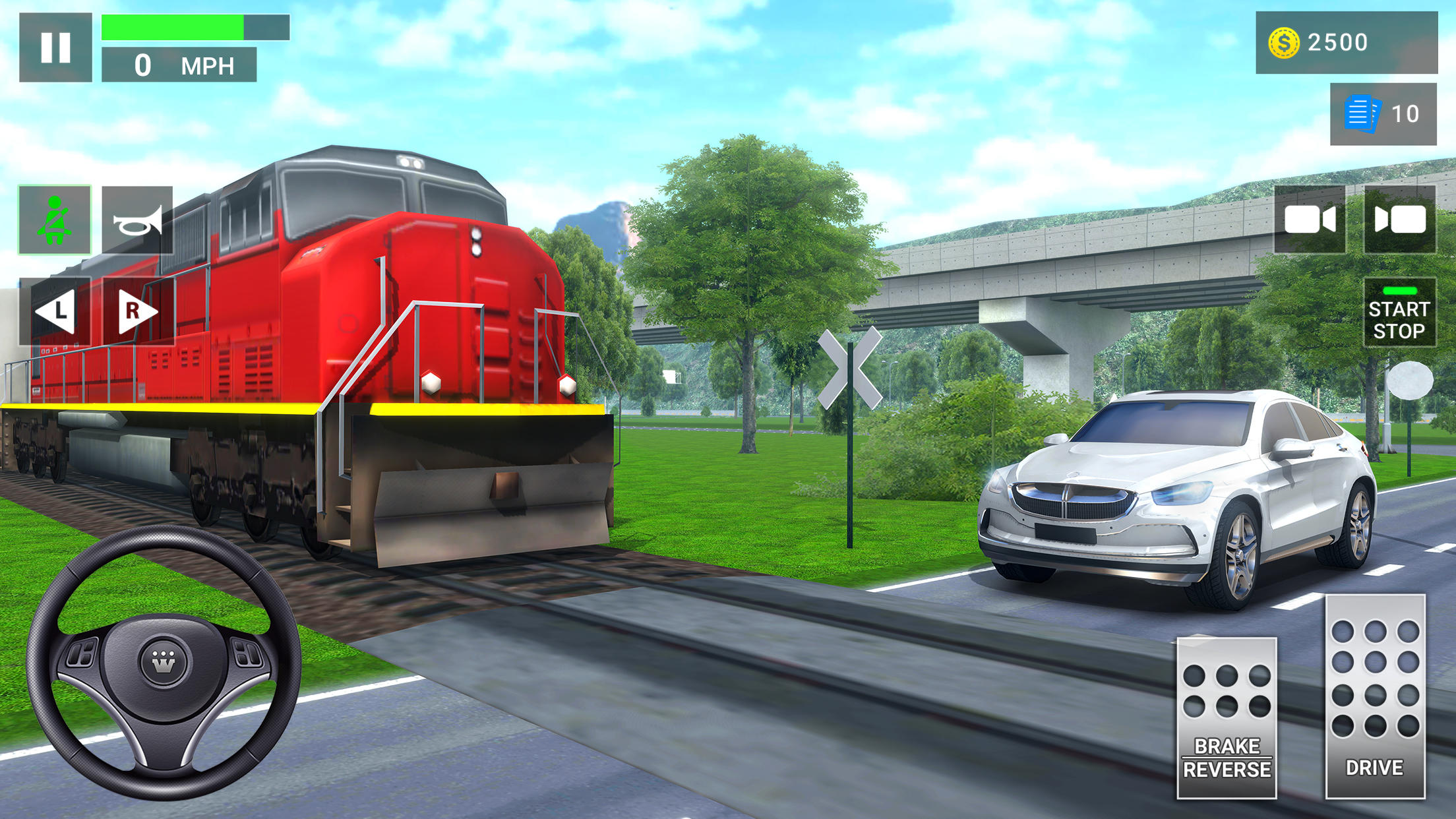 Driving Academy 2 Car Games Game Screenshot