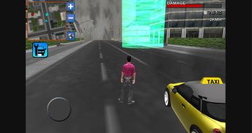 3D City Taxi Driving Mania Game Screenshot