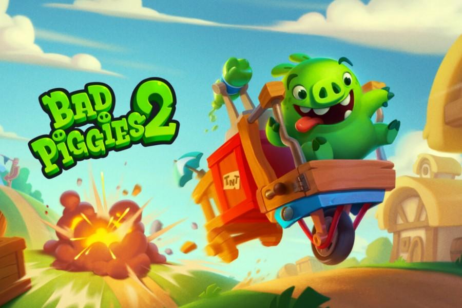 Screenshot dari video Bad Piggies 2