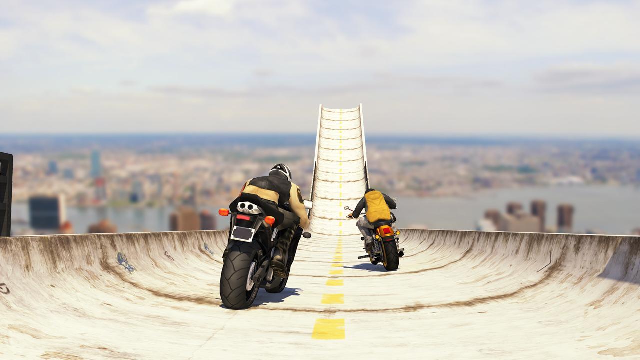Motorbike Mega Ramp Stunts遊戲截圖