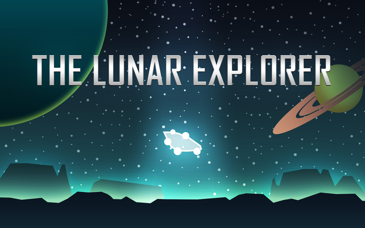 Cuplikan Layar Game The Lunar Explorer